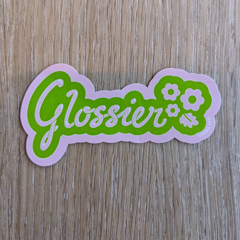 Glossier Sticker